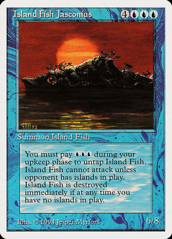 Island Fish Jasconius [Summer Magic / Edgar] | Chromatic Games