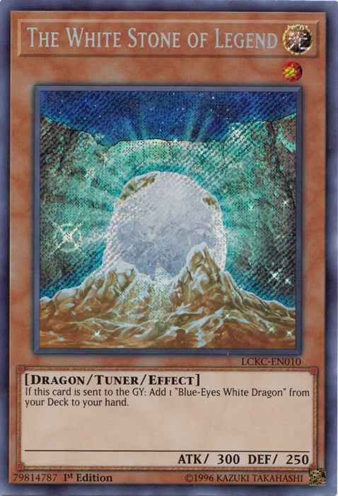 The White Stone of Legend [LCKC-EN010] Secret Rare | Chromatic Games