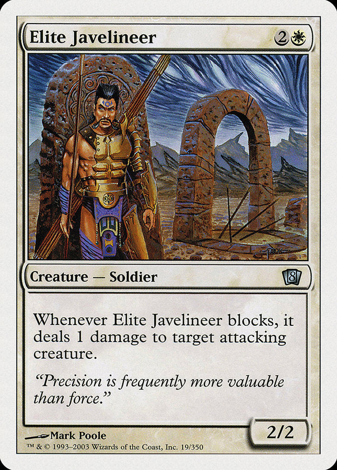 Elite Javelineer [Eighth Edition] | Chromatic Games