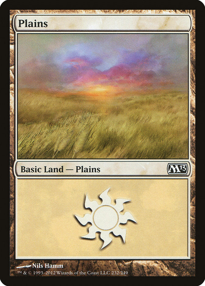 Plains (232) [Magic 2013] | Chromatic Games