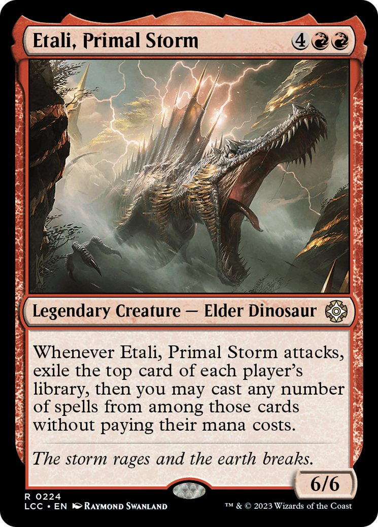 Etali, Primal Storm [The Lost Caverns of Ixalan Commander] | Chromatic Games