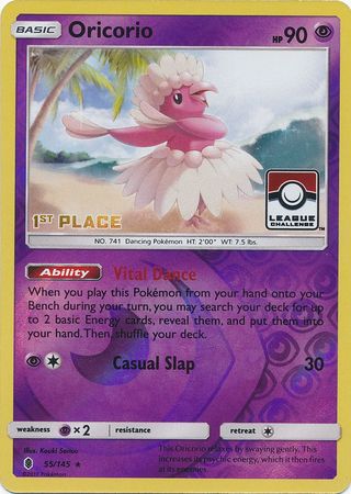 Oricorio (League Promo 1st Place) [League & Championship Cards] | Chromatic Games