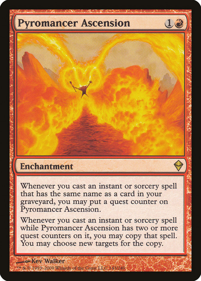 Pyromancer Ascension [Zendikar] | Chromatic Games