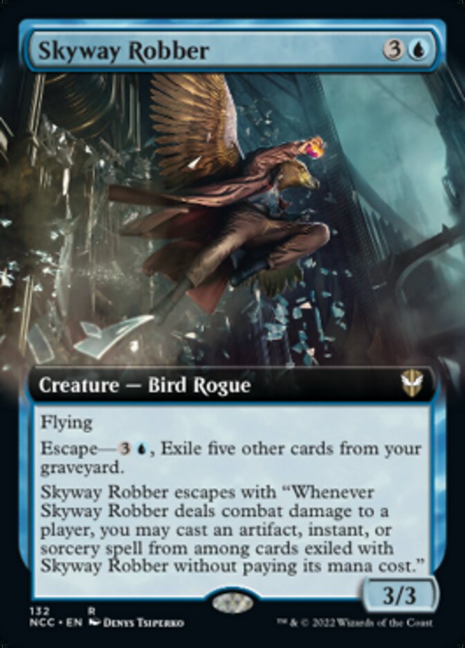 Skyway Robber (Extended Art) [Streets of New Capenna Commander] | Chromatic Games