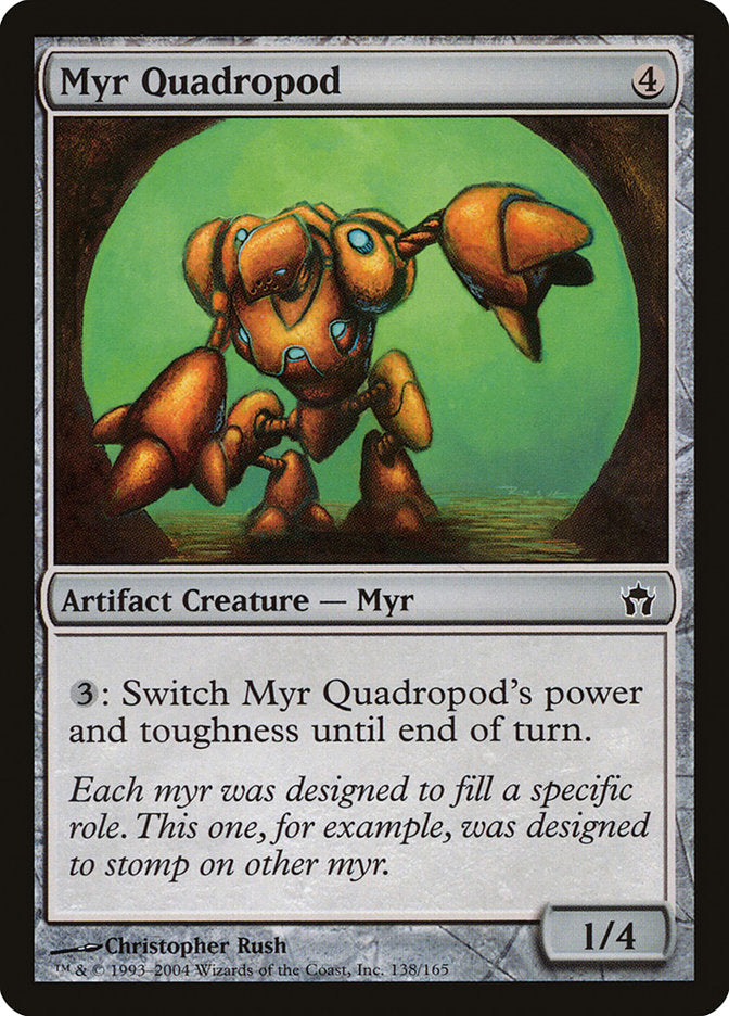 Myr Quadropod [Fifth Dawn] | Chromatic Games