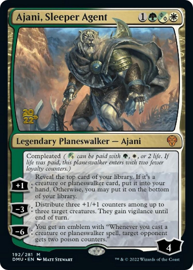 Ajani, Sleeper Agent [Dominaria United Prerelease Promos] | Chromatic Games