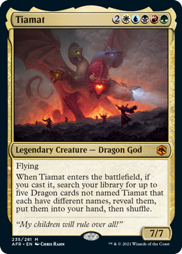 Tiamat [Dungeons & Dragons: Adventures in the Forgotten Realms] | Chromatic Games