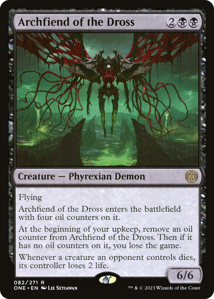 Archfiend of the Dross [Phyrexia: All Will Be One] | Chromatic Games