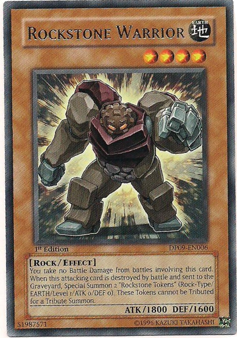 Rockstone Warrior [DP09-EN006] Rare | Chromatic Games