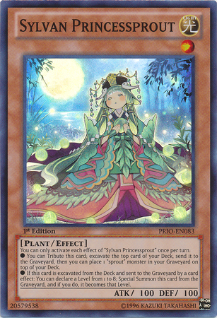 Sylvan Princessprout [PRIO-EN083] Super Rare | Chromatic Games