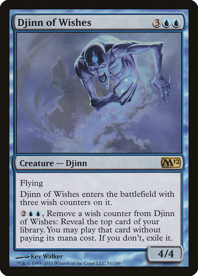 Djinn of Wishes [Magic 2012] | Chromatic Games