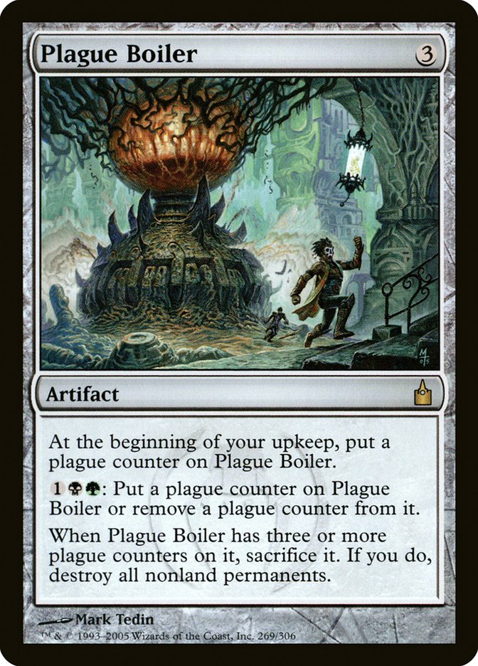 Plague Boiler [Ravnica: City of Guilds] | Chromatic Games