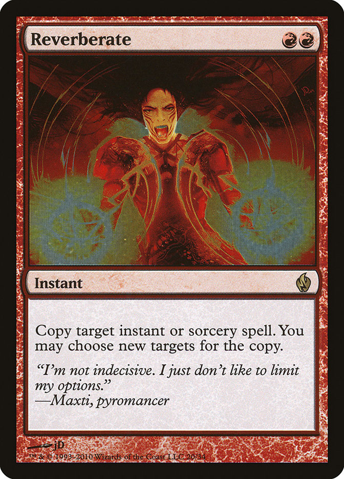 Reverberate [Premium Deck Series: Fire and Lightning] | Chromatic Games