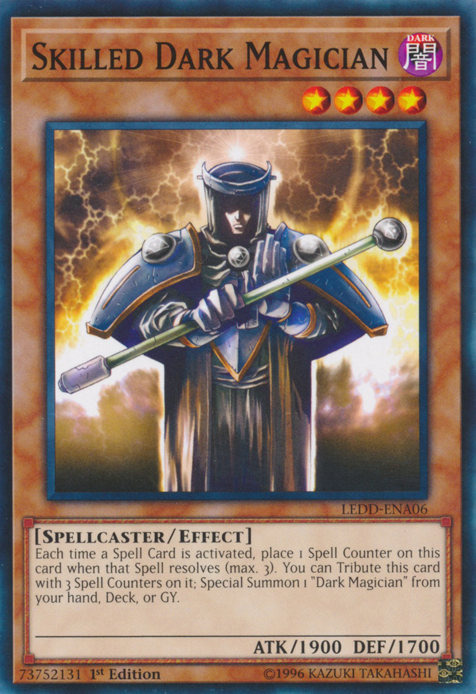 Skilled Dark Magician [LEDD-ENA06] Common | Chromatic Games