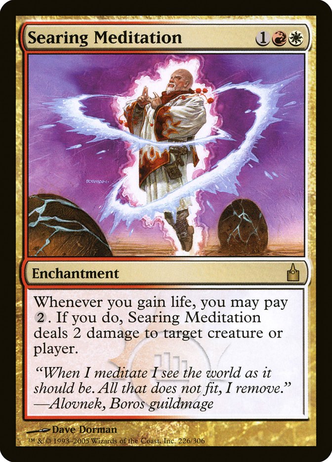 Searing Meditation [Ravnica: City of Guilds] | Chromatic Games