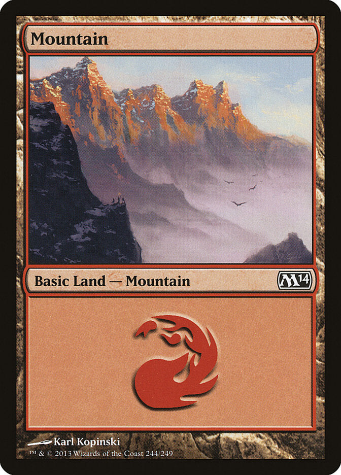 Mountain (244) [Magic 2014] | Chromatic Games