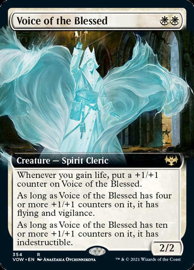 Voice of the Blessed (Extended Art) [Innistrad: Crimson Vow] | Chromatic Games