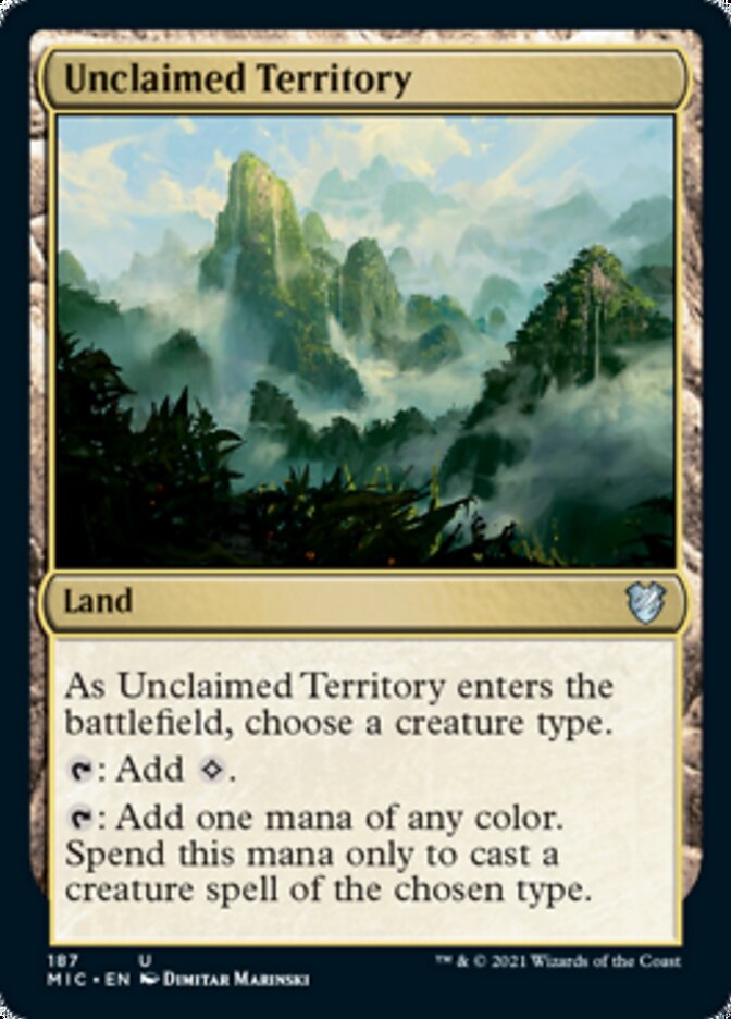 Unclaimed Territory [Innistrad: Midnight Hunt Commander] | Chromatic Games