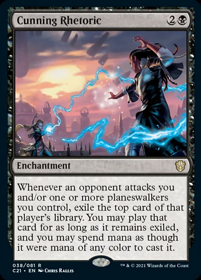 Cunning Rhetoric [Commander 2021] | Chromatic Games