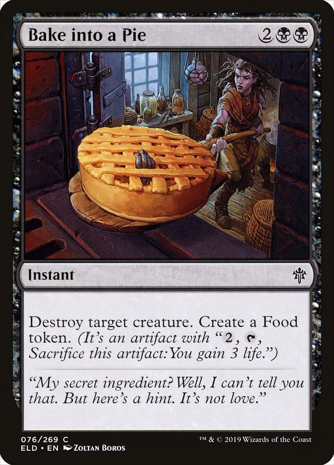 Bake into a Pie [Throne of Eldraine] | Chromatic Games