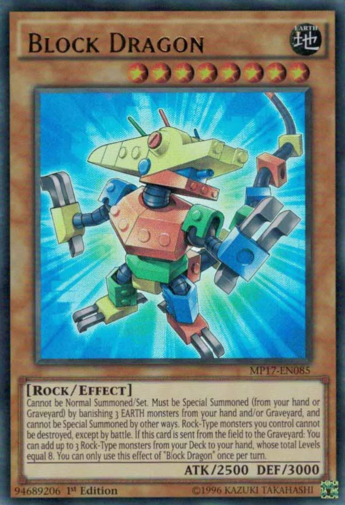 Block Dragon [MP17-EN085] Ultra Rare | Chromatic Games