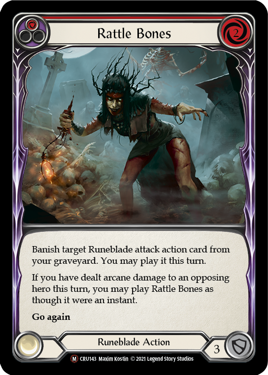 Rattle Bones [U-CRU143] (Crucible of War Unlimited)  Unlimited Normal | Chromatic Games
