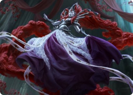 Olivia, Crimson Bride Art Card [Innistrad: Crimson Vow Art Series] | Chromatic Games