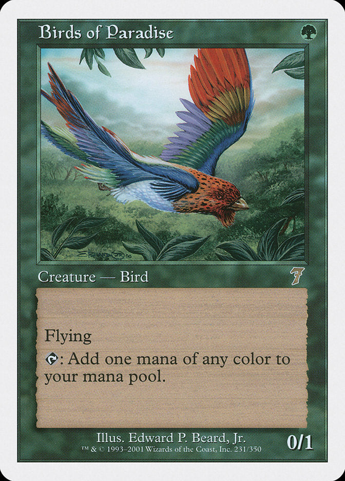 Birds of Paradise [Seventh Edition] | Chromatic Games