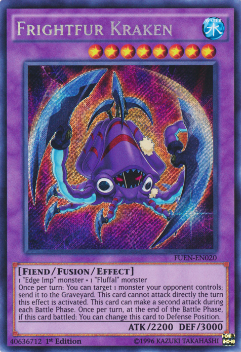 Frightfur Kraken [FUEN-EN020] Secret Rare | Chromatic Games