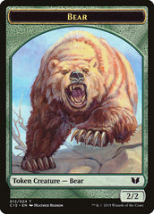 Bear // Spider Double-Sided Token [Commander 2015 Tokens] | Chromatic Games