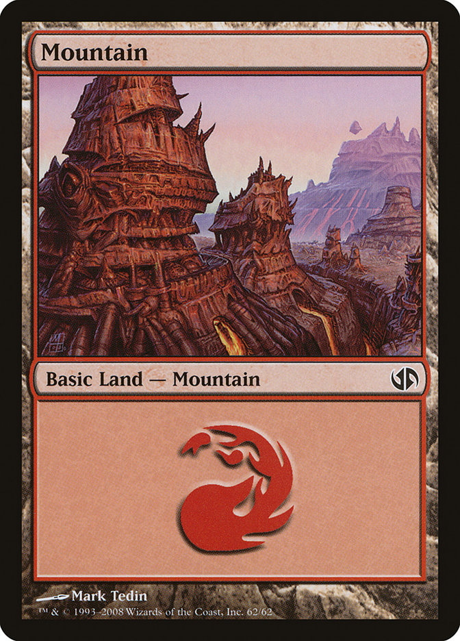 Mountain (62) [Duel Decks: Jace vs. Chandra] | Chromatic Games