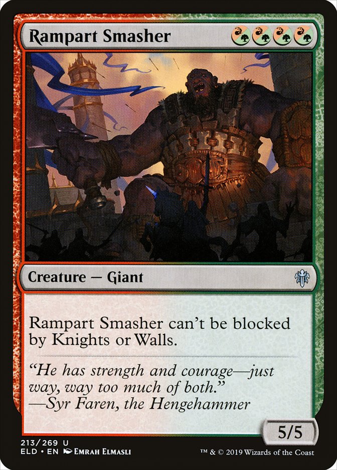 Rampart Smasher [Throne of Eldraine] | Chromatic Games