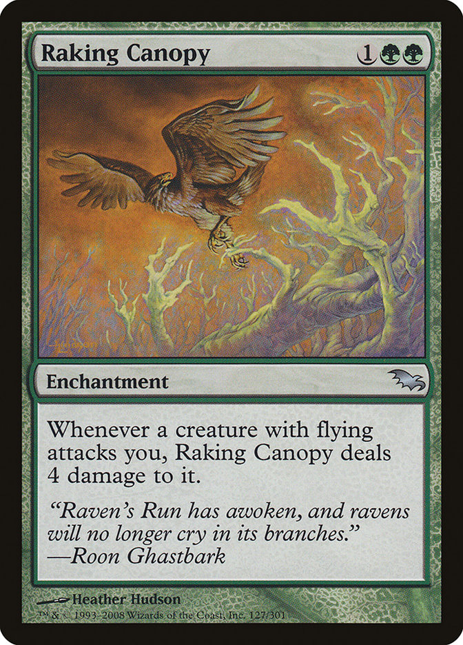 Raking Canopy [Shadowmoor] | Chromatic Games