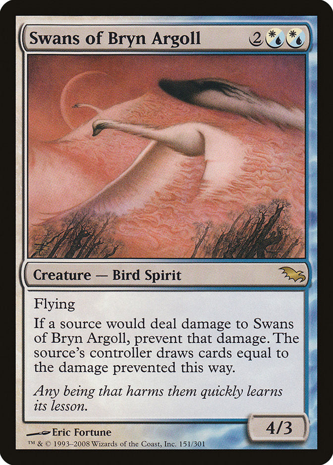 Swans of Bryn Argoll [Shadowmoor] | Chromatic Games