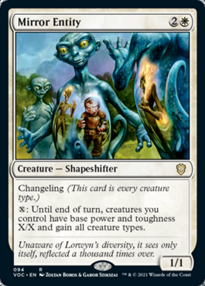 Mirror Entity [Innistrad: Crimson Vow Commander] | Chromatic Games
