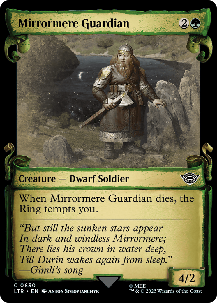 Mirrormere Guardian [The Lord of the Rings: Tales of Middle-Earth Showcase Scrolls] | Chromatic Games