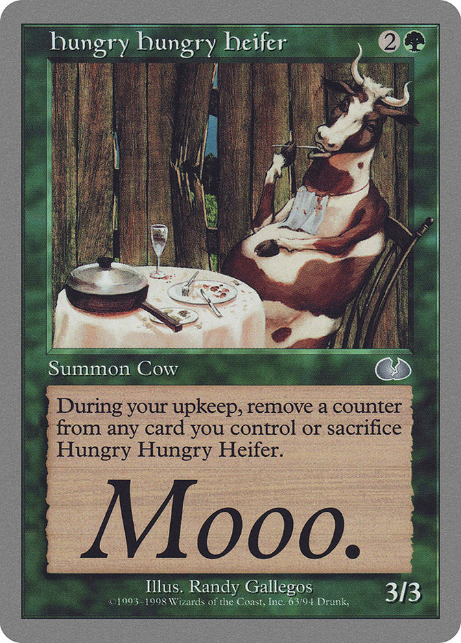 Hungry Hungry Heifer [Unglued] | Chromatic Games