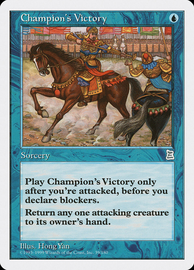 Champion's Victory [Portal Three Kingdoms] | Chromatic Games