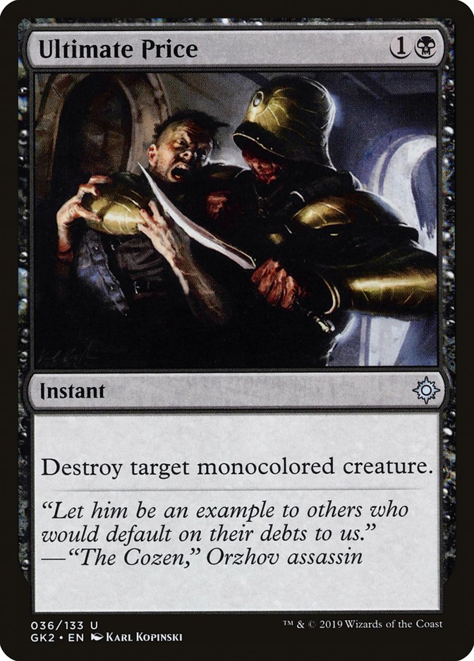 Ultimate Price [Ravnica Allegiance Guild Kit] | Chromatic Games