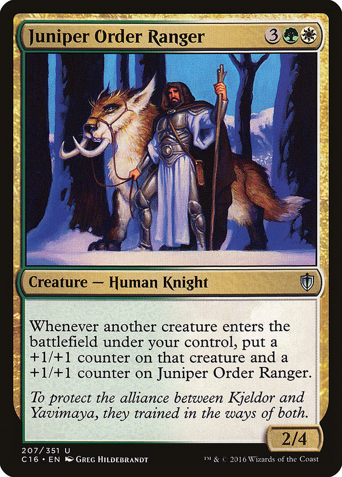 Juniper Order Ranger [Commander 2016] | Chromatic Games