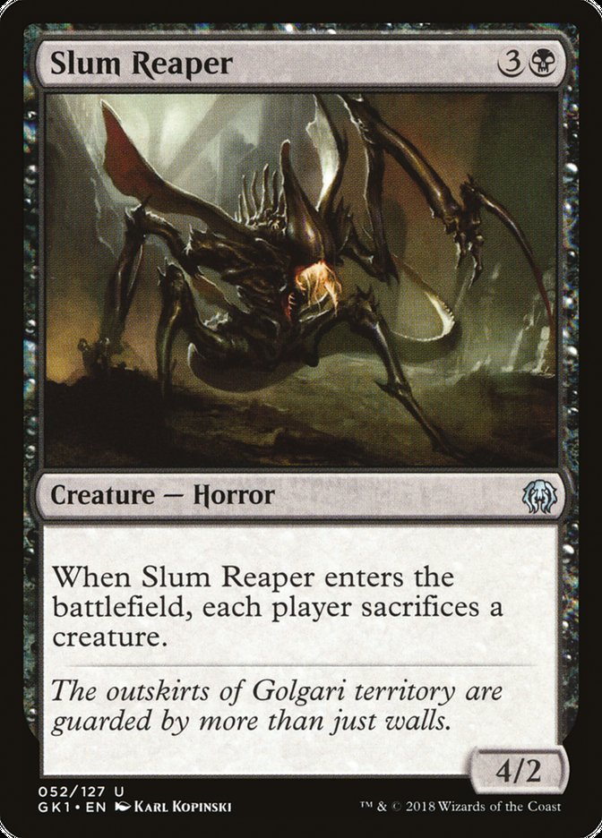 Slum Reaper [Guilds of Ravnica Guild Kit] | Chromatic Games