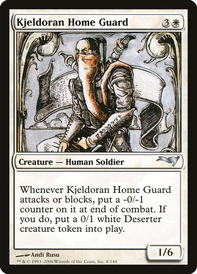 Kjeldoran Home Guard [Coldsnap Theme Decks] | Chromatic Games