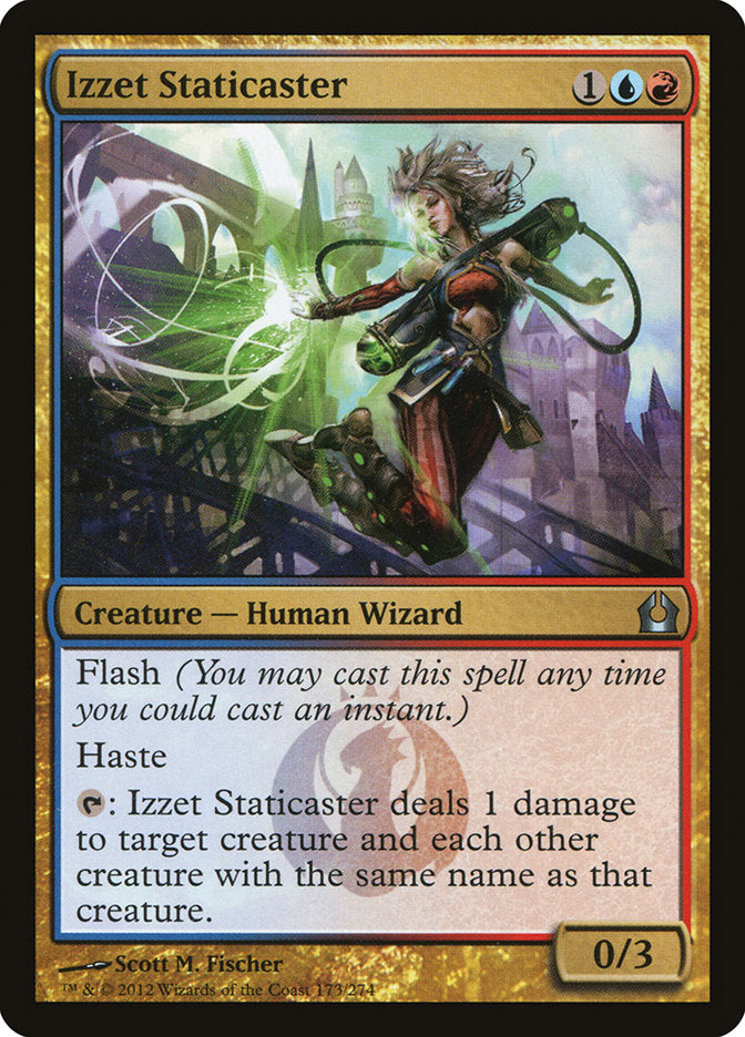 Izzet Staticaster [Return to Ravnica] | Chromatic Games