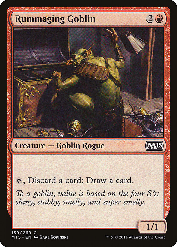 Rummaging Goblin [Magic 2015] | Chromatic Games