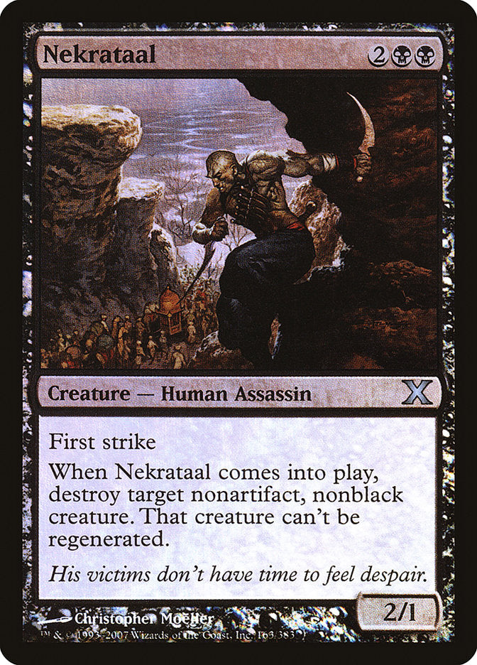 Nekrataal (Premium Foil) [Tenth Edition] | Chromatic Games