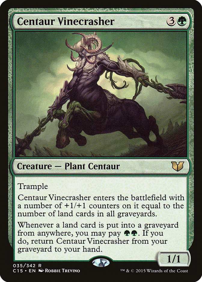 Centaur Vinecrasher [Commander 2015] | Chromatic Games