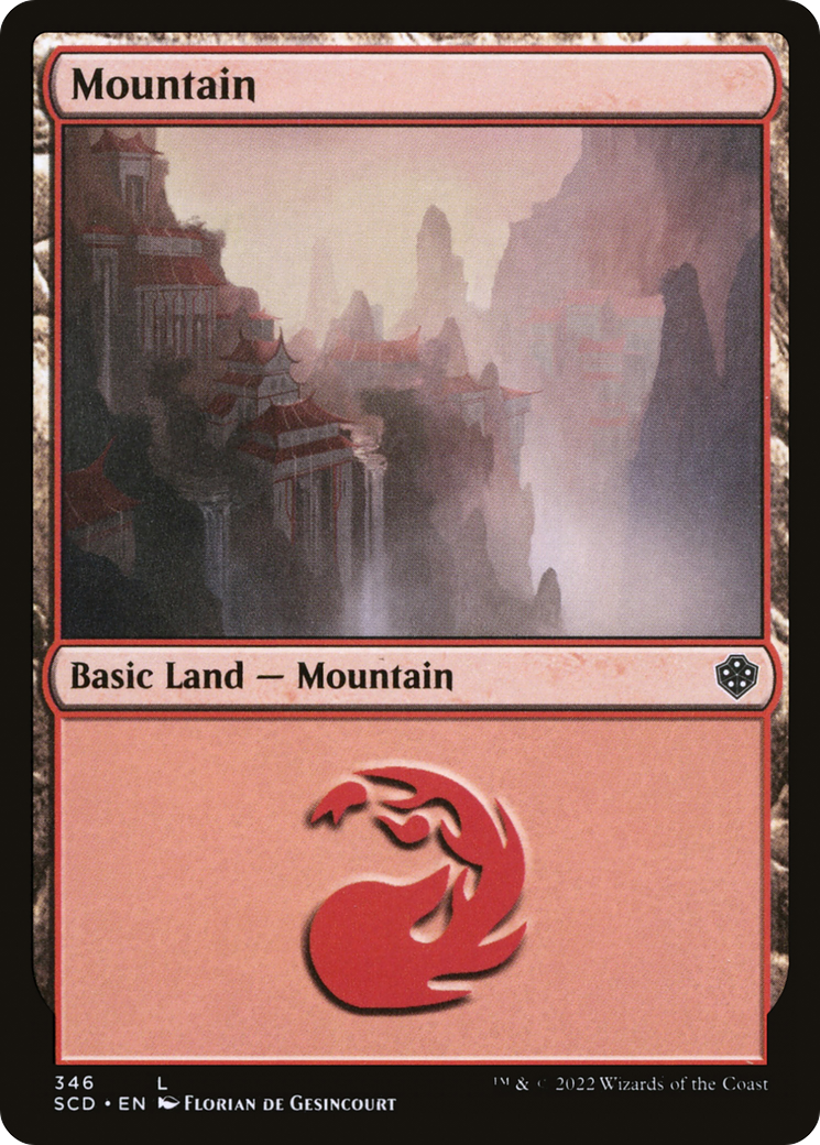 Mountain (346) [Starter Commander Decks] | Chromatic Games