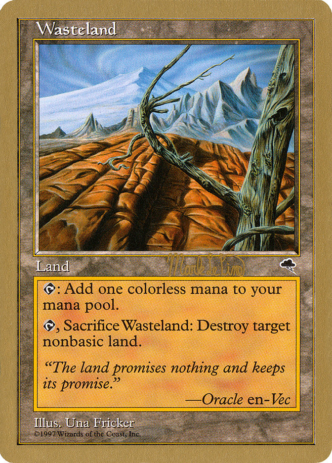 Wasteland (Mark Le Pine) [World Championship Decks 1999] | Chromatic Games