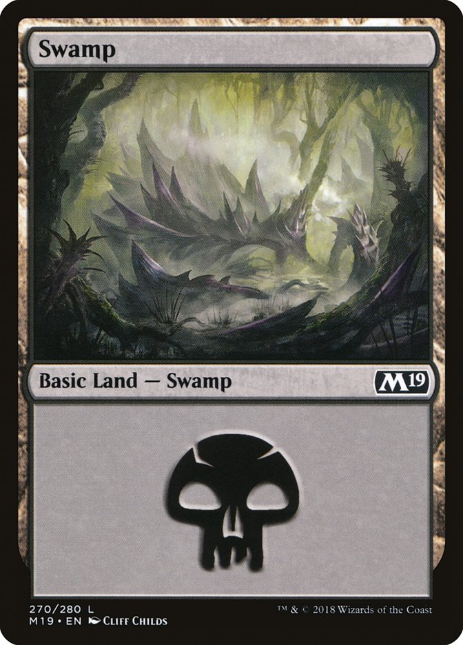 Swamp (270) [Core Set 2019] | Chromatic Games