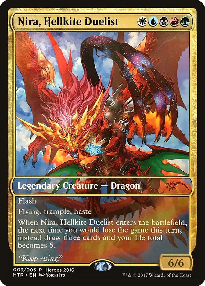 Nira, Hellkite Duelist [Heroes of the Realm] | Chromatic Games